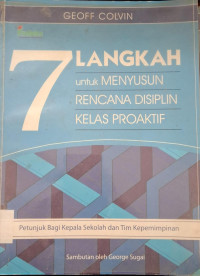 Image of 7 LANGKAH UNTUK MENYUSUN RENCANA DISIPLIN KELAS PROAKTIF