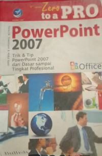 Image of FROM ZERO TO A PRO POWER POINT 2007