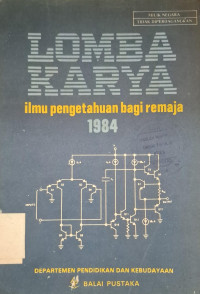 Image of LOMBA KARYA ILMU PENGETAHUAN  BAGI REMAJA 1984