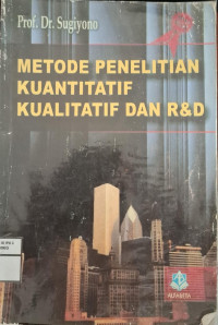 Image of METODE PENELITIAN KUANTITATIF KUANTITATIF DAN R&D